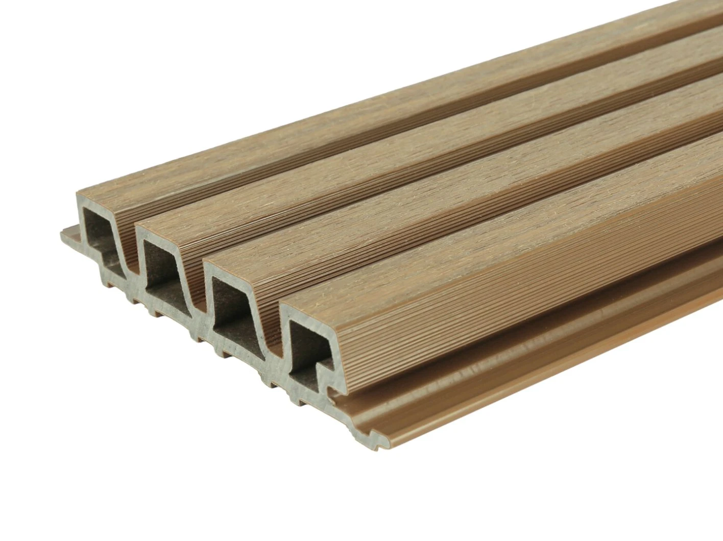 Composiet Gevelbekleding 3.3 x 21.5 cm (33 x 215 mm) Castellation Pro 35 Red Cedar - Lengte 230 cm - Afbeelding 1
